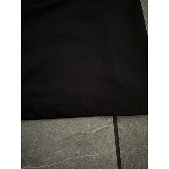 Champion Performance Tee Shirt 2XL Black Logo Short Sleeve V Neck - Picture 5 of 5